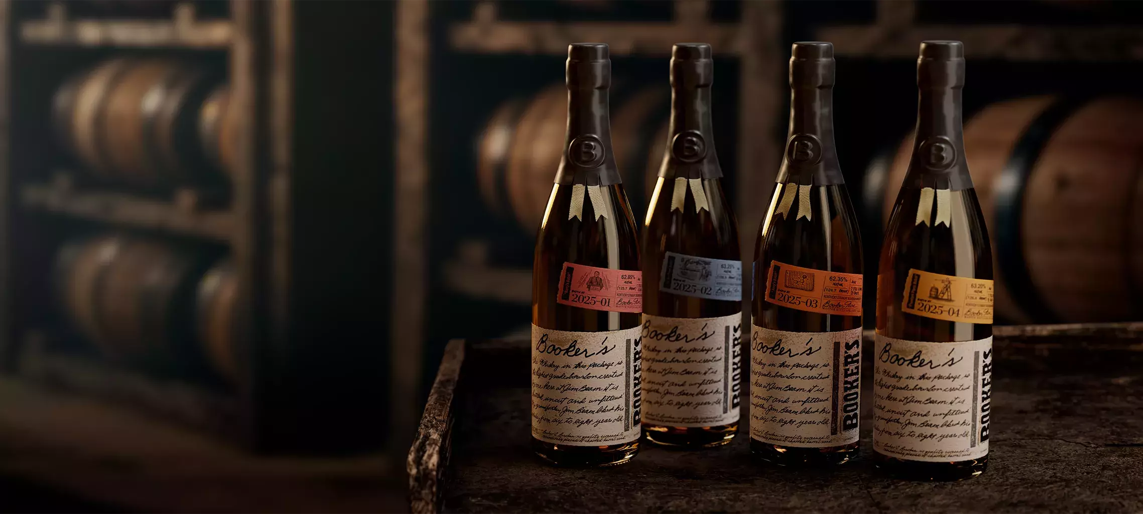 Past Small Batch Bourbon Releases | Booker's Bourbon